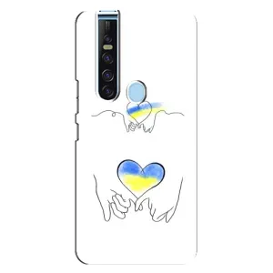 Чохол для Патріота України TECNO Camon 15 Pro - (AlphaPrint) (Мир Україні)