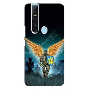 Чехлы с картинкой ЗСУ для TECNO Camon 15 Pro (AlphaPrint) (Солдат ЗСУ)