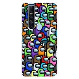 Чохли Амонг Ас для TECNO Camon 15 Pro (AlphaPrint) (Убитий)