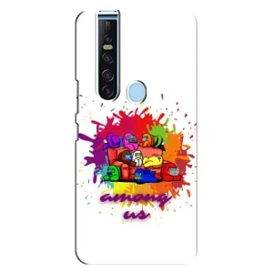 Чохли Амонг Ас для TECNO Camon 15 Pro (AlphaPrint) (Яскравий АмонгАс)