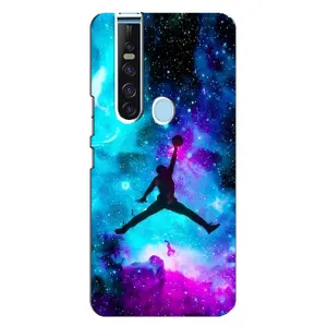 Чехлы для TECNO Camon 15 Pro - с картинкой JORDAN (AlphaPrint) (Яркий Джордан)