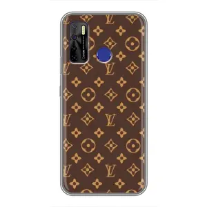 Чохли Луі Вітон для TECNO Camon 15 (AlphaPrint - LOUIS VUITTON) (фон LOUIS VUITTON)