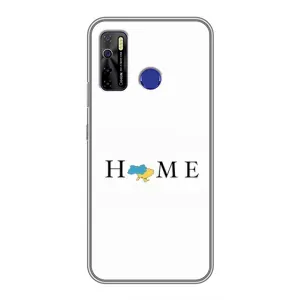 Чохол для Патріота України TECNO Camon 15 - (AlphaPrint) (Home)