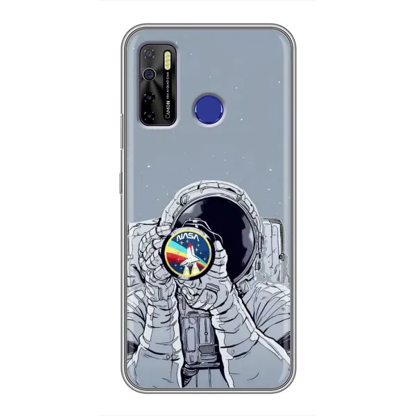 Чохол з принтом «Космонавт фото» для TECNO Camon 15 Чохол з принтом «Космонавт фото» для TECNO Camon 15