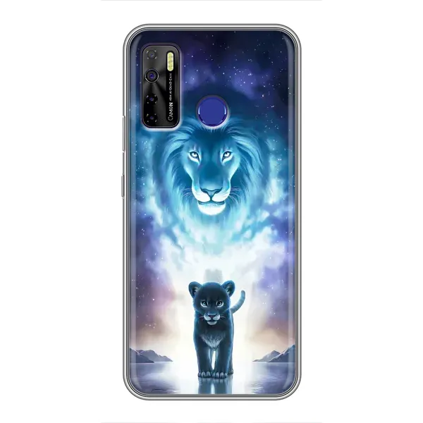 Чехол с принтом «Маленький лев» для TECNO Camon 15 Чехол с принтом «Маленький лев» для TECNO Camon 15