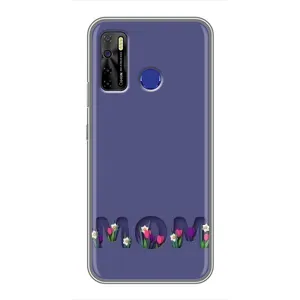 Чохли для мами на TECNO Camon 15 (Мама в квітах)