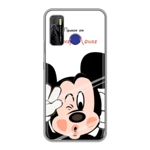 Міккі Маус чохол для TECNO Camon 15 (AlphaPrint - Мультяшні) (Маус Міккі)