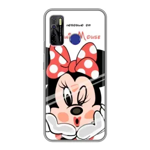 Міккі Маус чохол для TECNO Camon 15 (AlphaPrint - Мультяшні) (Маус Мінні)