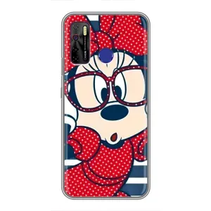 Міккі Маус чохол для TECNO Camon 15 (AlphaPrint - Мультяшні) (Маус в окулярах)