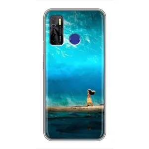 Чохол з мультфільмом Ваяна TECNO Camon 15 (Океан Моана)