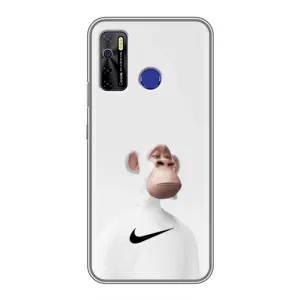 Чохли з Мавпами NFT для TECNO Camon 15 (AlphaPrint) (мавпа NFT Nike)