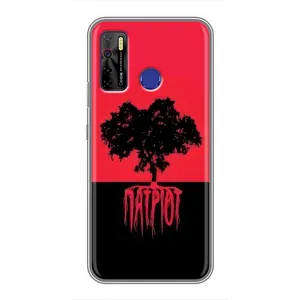 Украинские Чехлы для TECNO Camon 15 с картинкой УПА (AlphaPrint) (Патріот)
