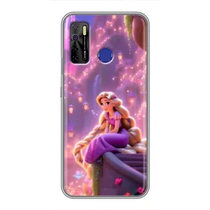 Чохол Рапунцель для TECNO Camon 15 (Рапунцель у замку)