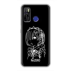 Чехол с принтом «Re: Zero» для TECNO Camon 15