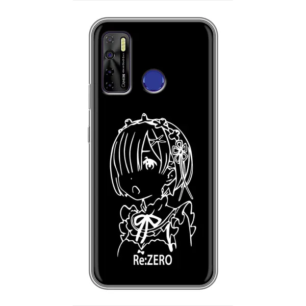 Чехол с принтом «Re: Zero» для TECNO Camon 15