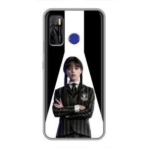 Чохли Венсдей на TECNO Camon 15 Уенсдей (AlphaPrint) (W-Wednesday)