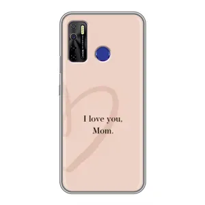 Чохли для мами на TECNO Camon 15 (Серце мамі)