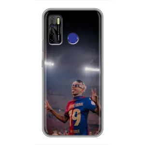 Чохол з футболістом Ламін Ямаль TECNO Camon 15 (Ямаль на стадіоні)
