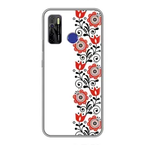 Чохол для Патріота України TECNO Camon 15 - (AlphaPrint) (Яскрава вишиванка)