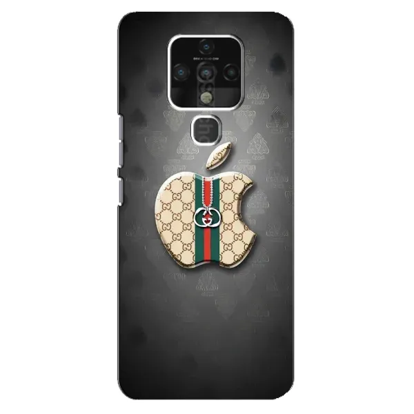 Чехол с принтом «Apple gucci» для TECNO Camon 16 Pro