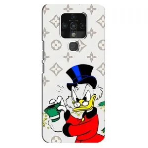 Чехли для TECNO Camon 16 Pro - Скрудж МакДак Louis Vuitton (PREMIUMPrint) (Бакси Скрудж)