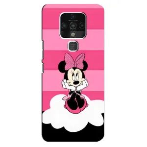 Міккі Маус чохол для TECNO Camon 16 Pro (AlphaPrint - Мультяшні) (Дівчинка Maus)