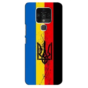 Украинские Чехлы для TECNO Camon 16 Pro с картинкой УПА (AlphaPrint)