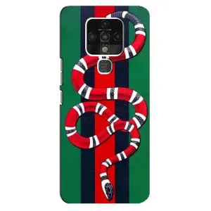 Чохли GUCCI для ТЕКНО Камон 16 Про (AlphaPrint) (Gucci змія)