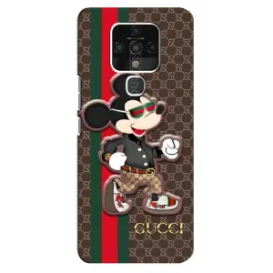 Чохли GUCCI для ТЕКНО Камон 16 Про (AlphaPrint) (Маус Гуччі)