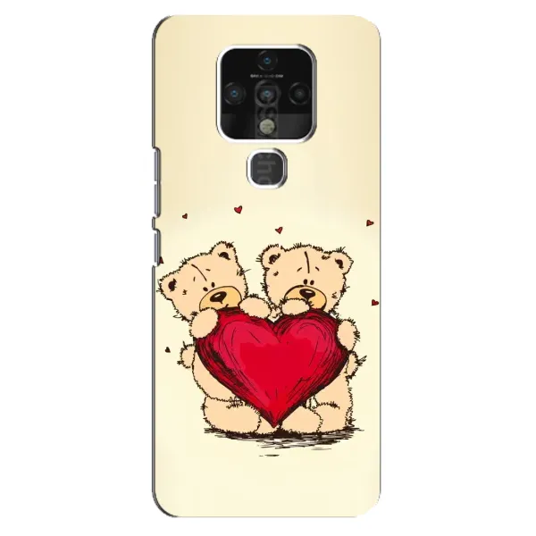 Чохол з принтом «Медвежата» для TECNO Camon 16 Pro