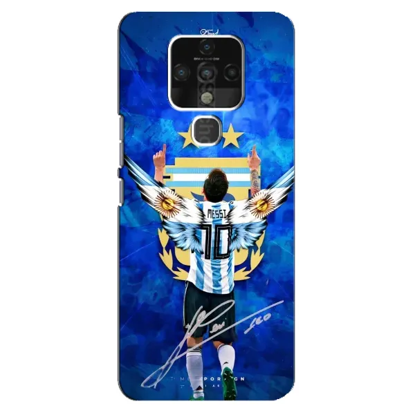 Чохол з принтом «Мессі Аргентина» для TECNO Camon 16 Pro