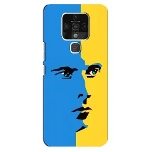 Украинские Чехлы для TECNO Camon 16 Pro с картинкой УПА (AlphaPrint) (Степан Бандера)