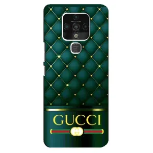 Чохли GUCCI для ТЕКНО Камон 16 Про (AlphaPrint) (Текстура Гуччі)