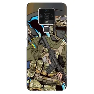 Чехлы с картинкой ЗСУ для TECNO Camon 16 Pro (AlphaPrint)