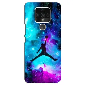 Чехлы для TECNO Camon 16 Pro - с картинкой JORDAN (AlphaPrint) (Яркий Джордан)