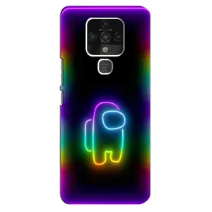 Чохли Амонг Ас для TECNO Camon 16 Pro (AlphaPrint) (Яскравий скін)
