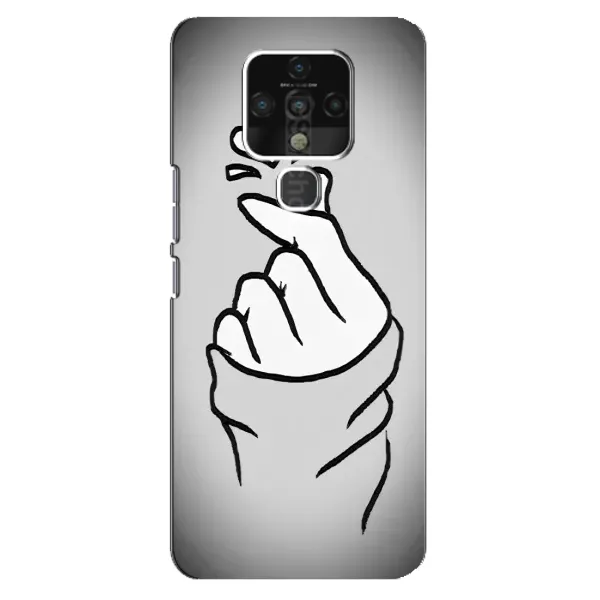 Чохол з принтом «Значок Love» для TECNO Camon 16 Pro