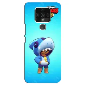 Чехол для TECNO Camon 16 SE Бравл Старс (VPrint)