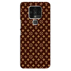 Чохли Луі Вітон для TECNO Camon 16 SE (AlphaPrint - LOUIS VUITTON) (лого LOUIS VUITTON)