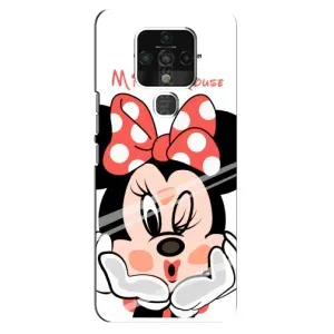 Міккі Маус чохол для TECNO Camon 16 SE (AlphaPrint - Мультяшні) (Маус Мінні)