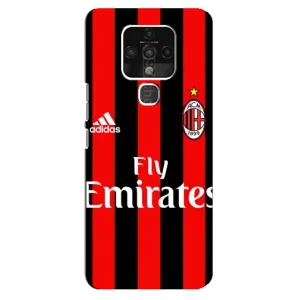 Чохли для TECNO Camon 16 SE (VPrint) - Футбольні клуби (Milan)