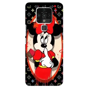 Чохол Disney Mouse TECNO Camon 16 SE (PREMIUMPrint) (Мінні Маус ЛВ)
