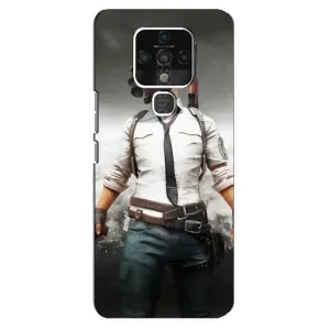 Чехол PUBG для Техно Камон 16 СЕ (AlphaPrint)