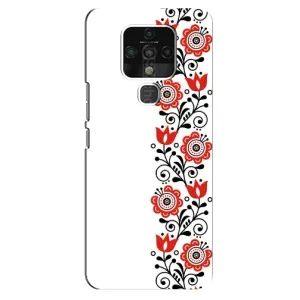 Чохол для Патріота України TECNO Camon 16 SE - (AlphaPrint) (Яскрава вишиванка)