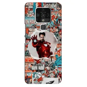 Чохли з героями Марвел TECNO Camon 16 (VPrint)