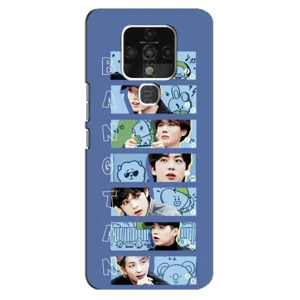 Чохол з принтом «Bangtan» для TECNO Camon 16 Чохол з принтом «Bangtan» для TECNO Camon 16