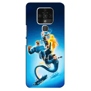 Чохол з принтом Фантастична четвірка для TECNO Camon 16 (Герої Фантастична Четвірка)