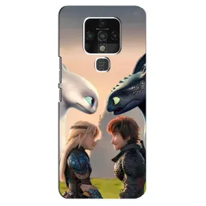 Чохол як приборкати дракона на TECNO Camon 16 (Гикавка і Астрід)