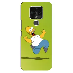 Чjхол з Сімпсонами для TECNO Camon 16 (VPrint) (Гомер Сімпсон)