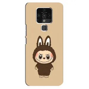 Чохол з Лабубу на TECNO Camon 16 (Bored Ape в червоному)